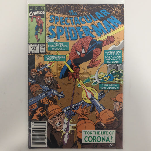 The Spectacular Spider-Man #177 Newsstand