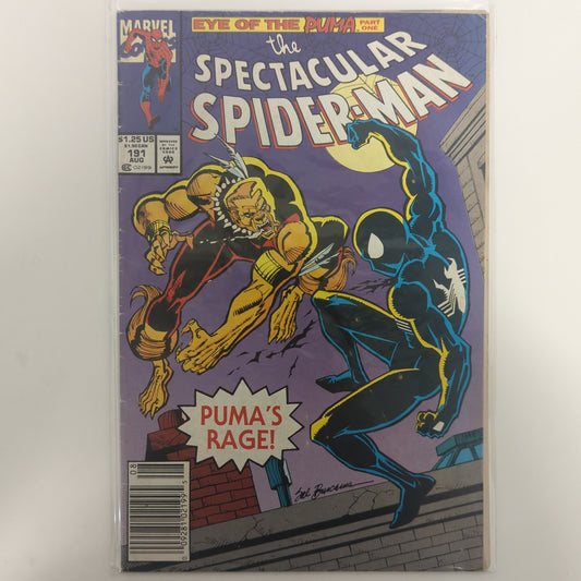 The Spectacular Spider-Man #191 Newsstand