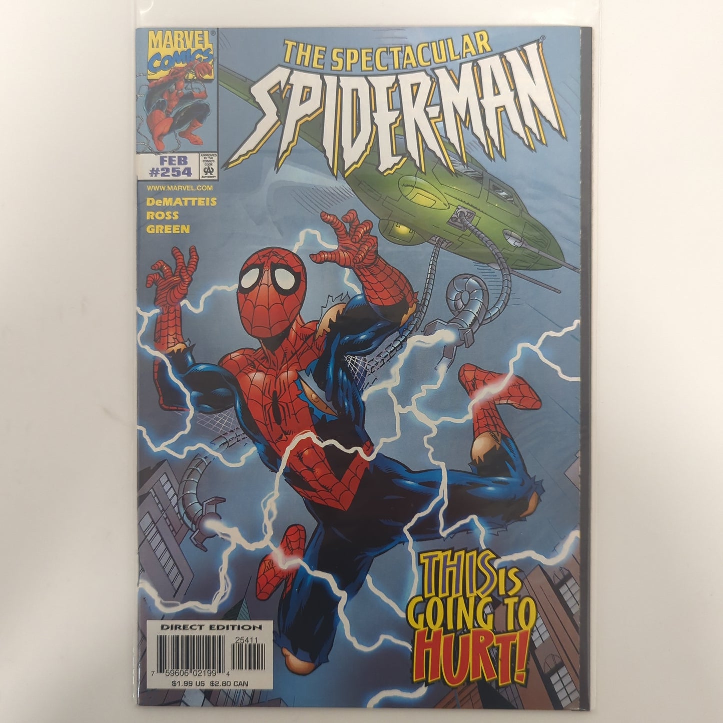 The Spectacular Spider-Man #254