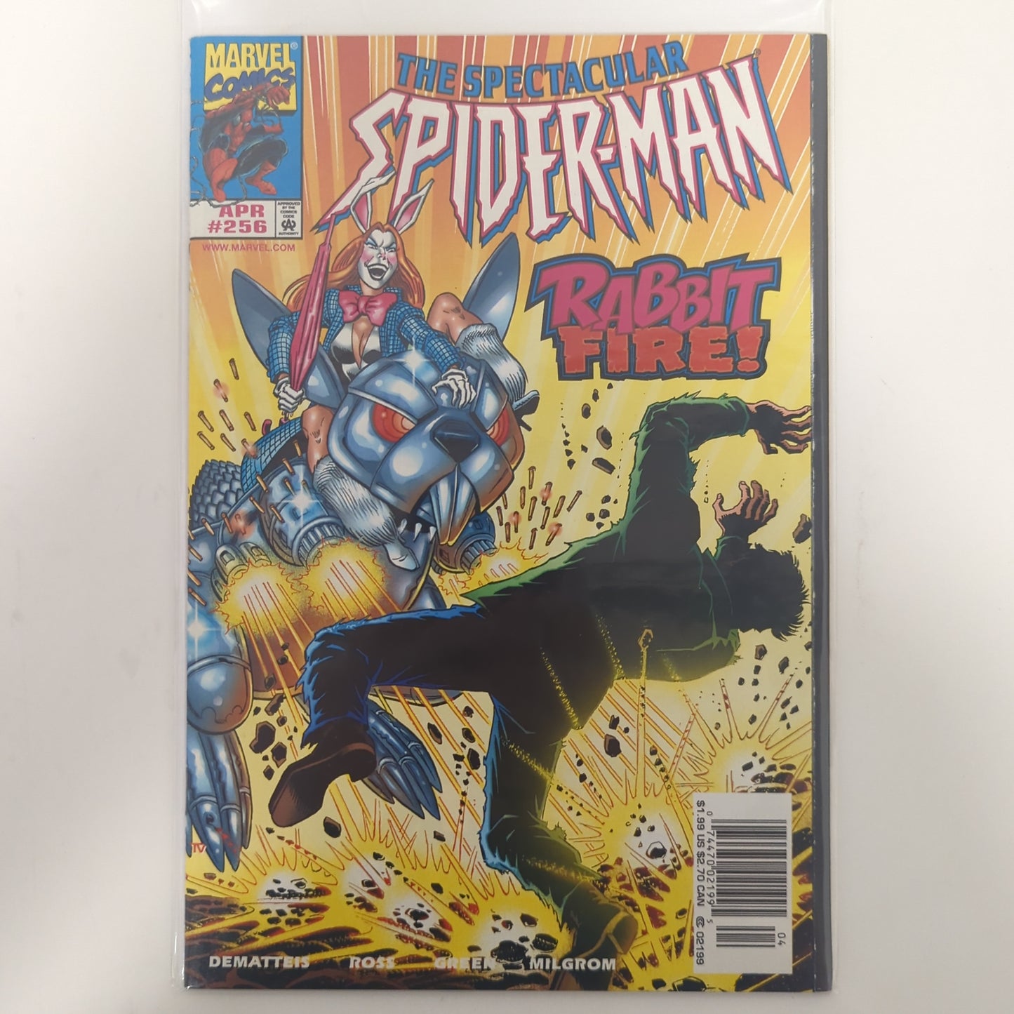 The Spectacular Spider-Man #256 Newsstand