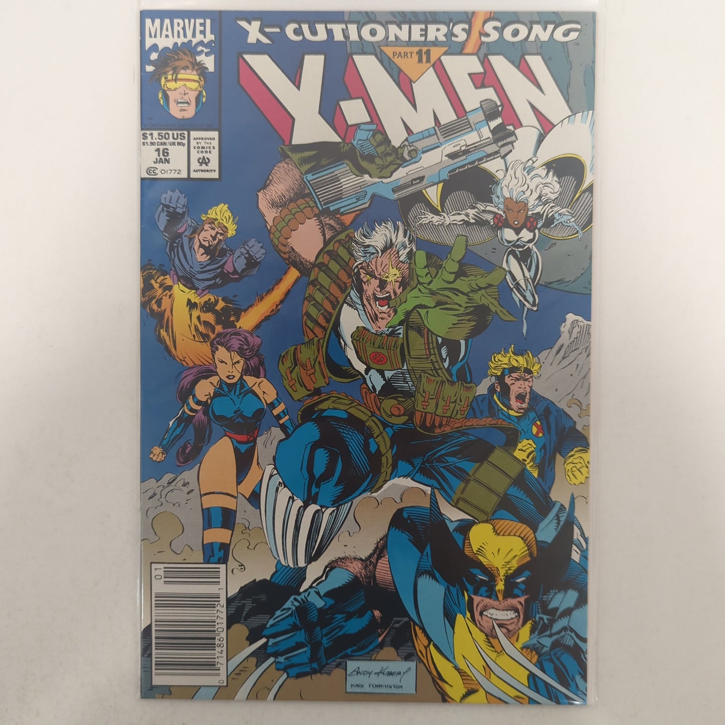 X-Men #16 Newsstand