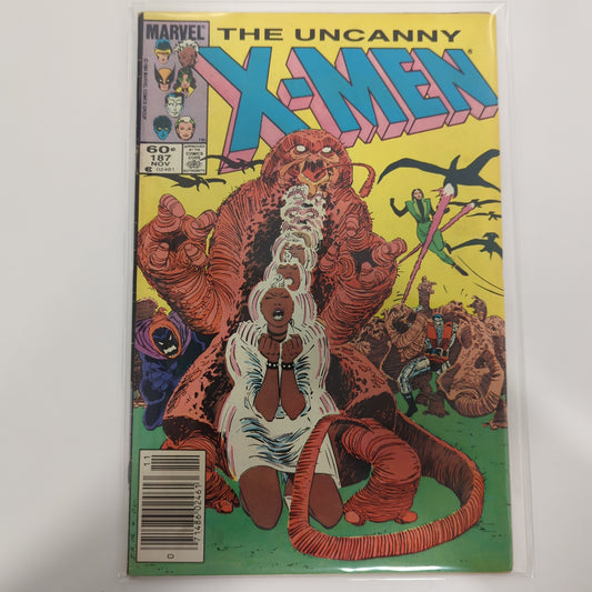 The Uncanny X-Men #187 Newsstand
