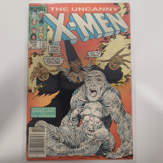 The Uncanny X-Men #190 Newsstand