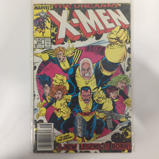 The Uncanny X-Men #254 Newsstand