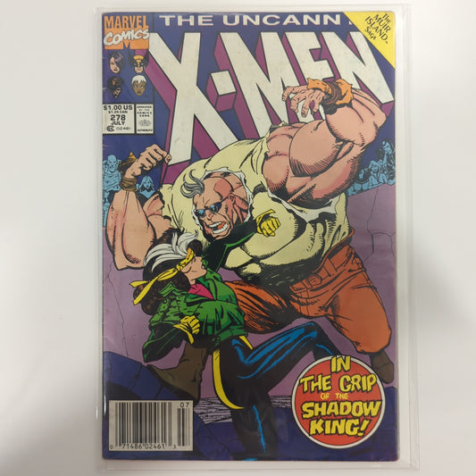 The Uncanny X-Men #278 Newsstand