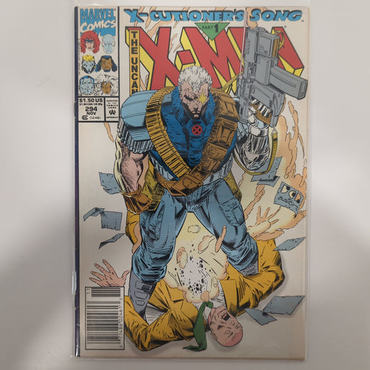 The Uncanny X-Men #294 Newsstand