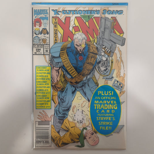 The Uncanny X-Men #294 Newsstand Polybag