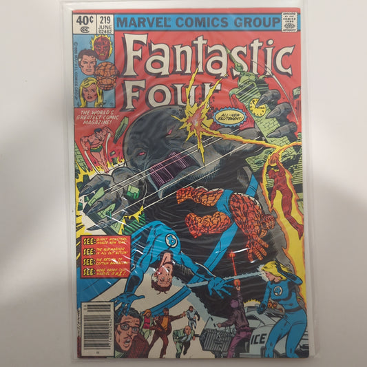 Fantastic Four #219 Newsstand