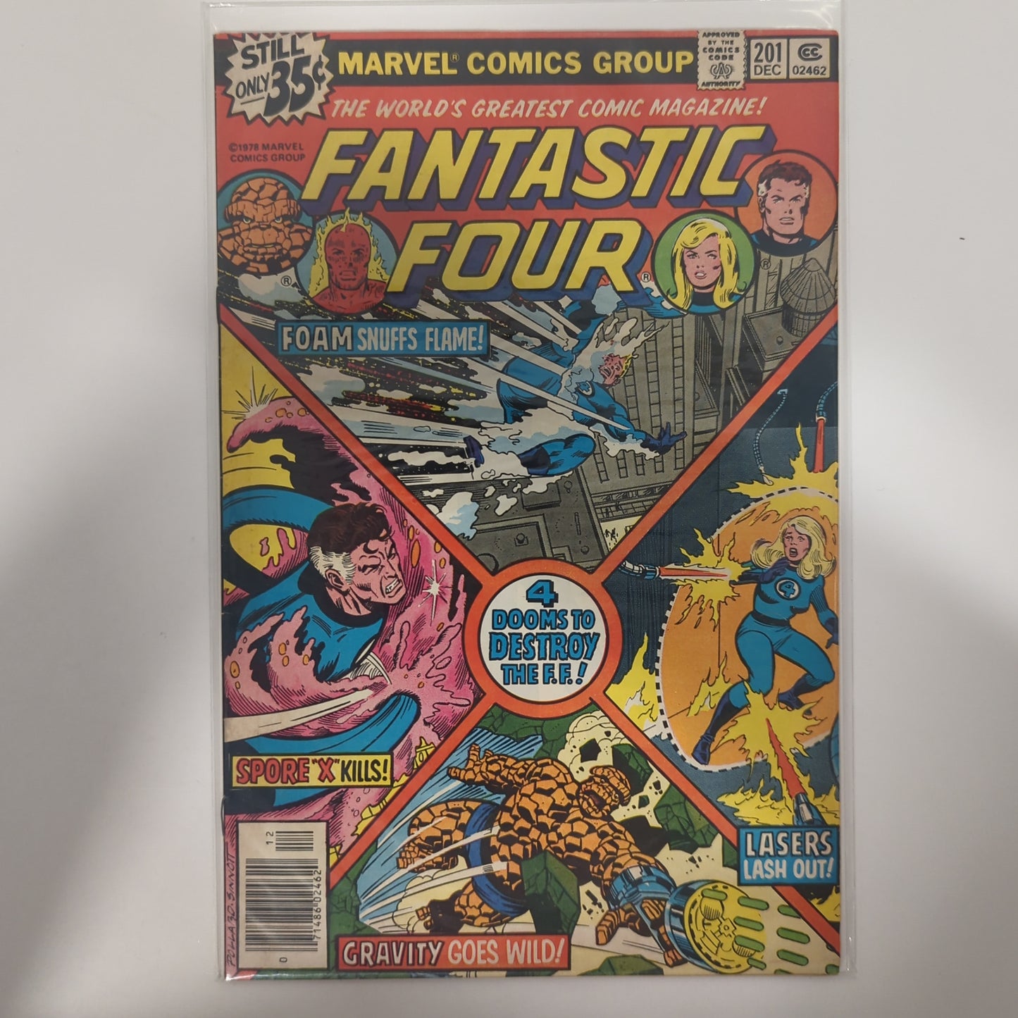 Fantastic Four #201 Newsstand