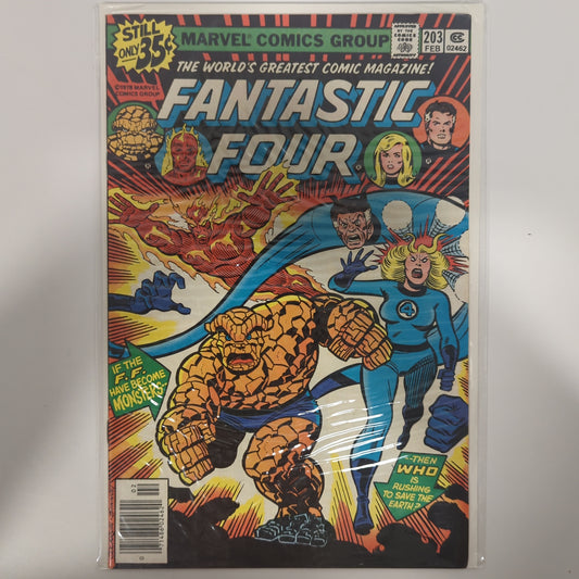 Fantastic Four #203 Newsstand