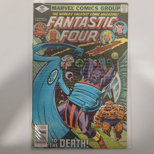 Fantastic Four #213 Newsstand