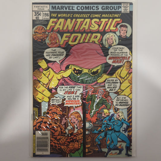 Fantastic Four #196 Newsstand