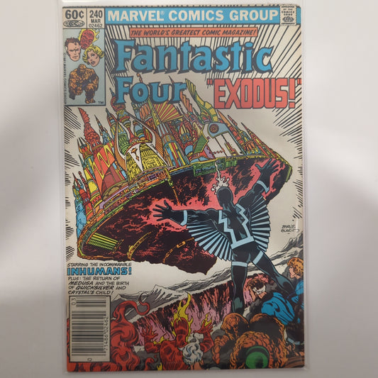 Fantastic Four #240 Newsstand