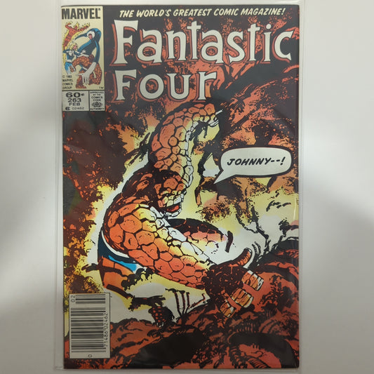 Fantastic Four #263 Newsstand