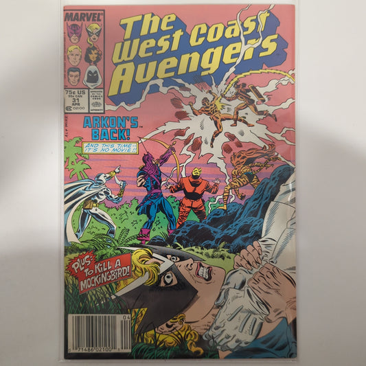 The West Coast Avengers #31 Newsstand