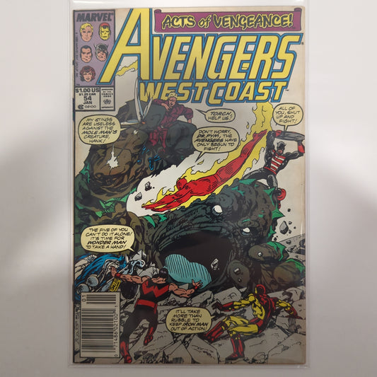 The West Coast Avengers #54 Newsstand