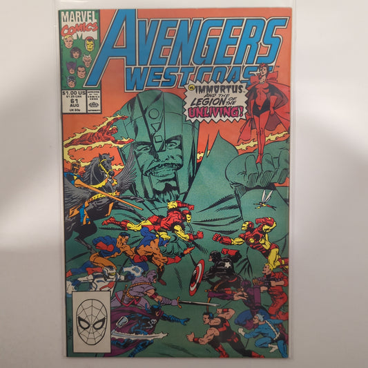 The West Coast Avengers #61