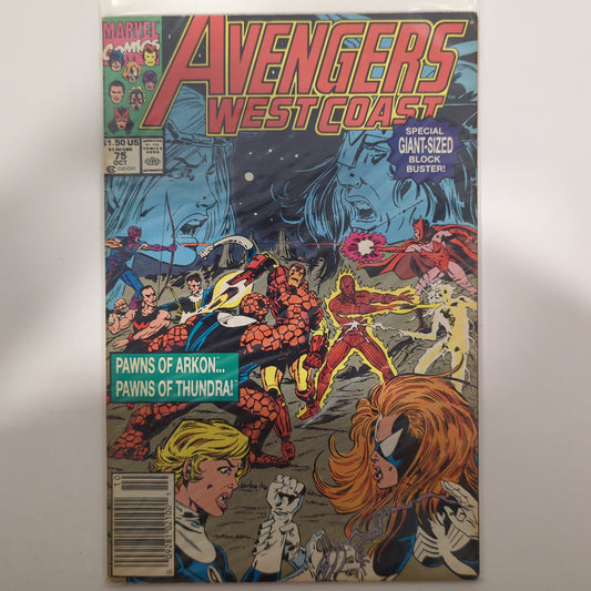 The West Coast Avengers #75 Newsstand