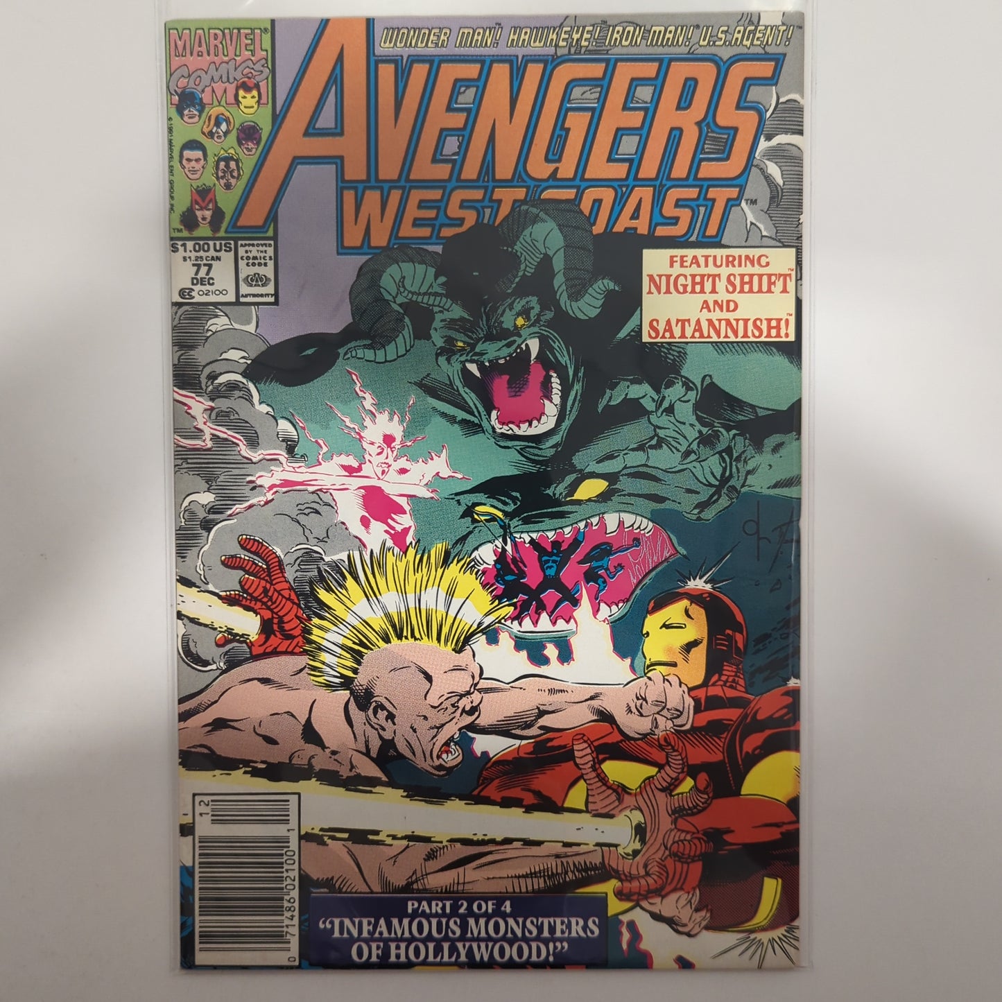 The West Coast Avengers #77 Newsstand