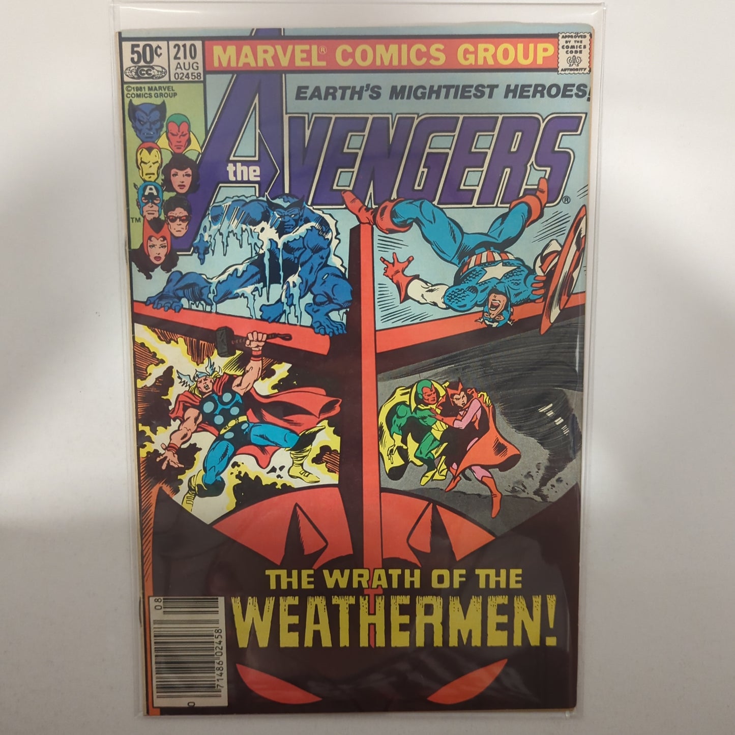 Avengers #210 Newsstand
