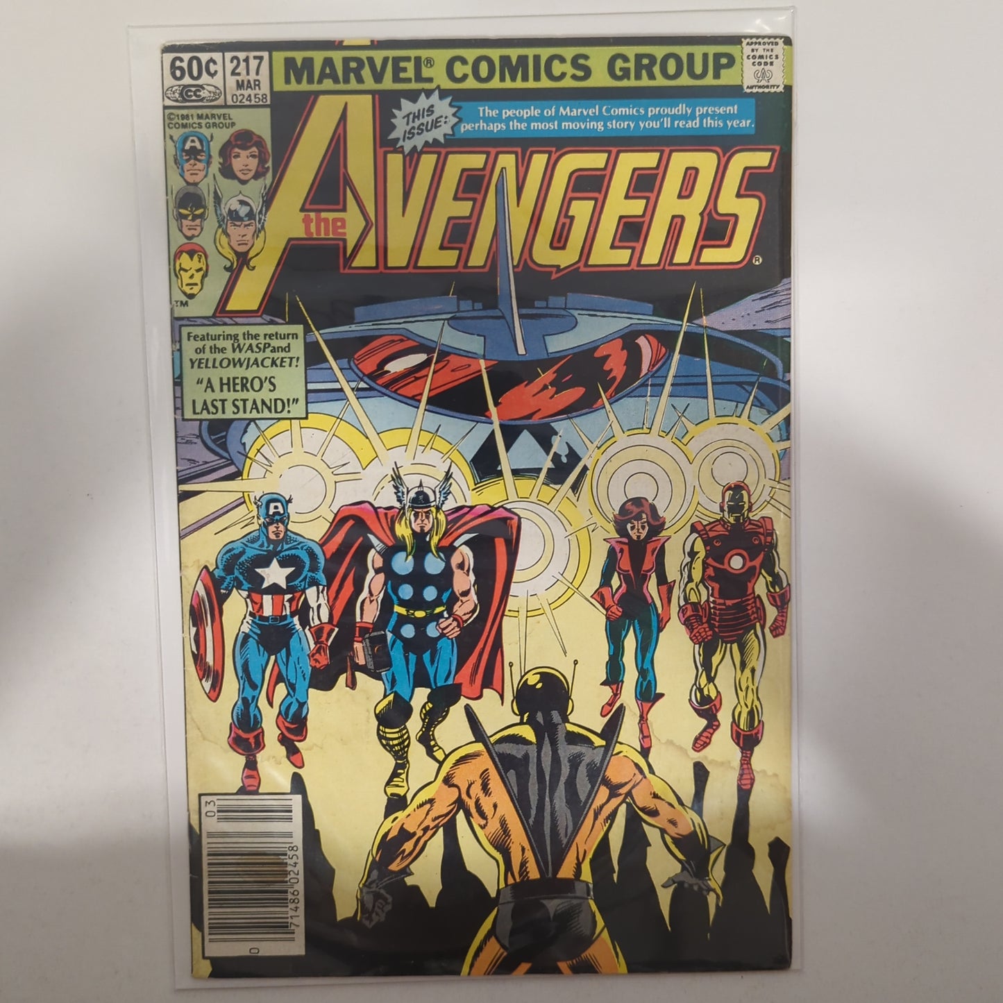Avengers #217  1982