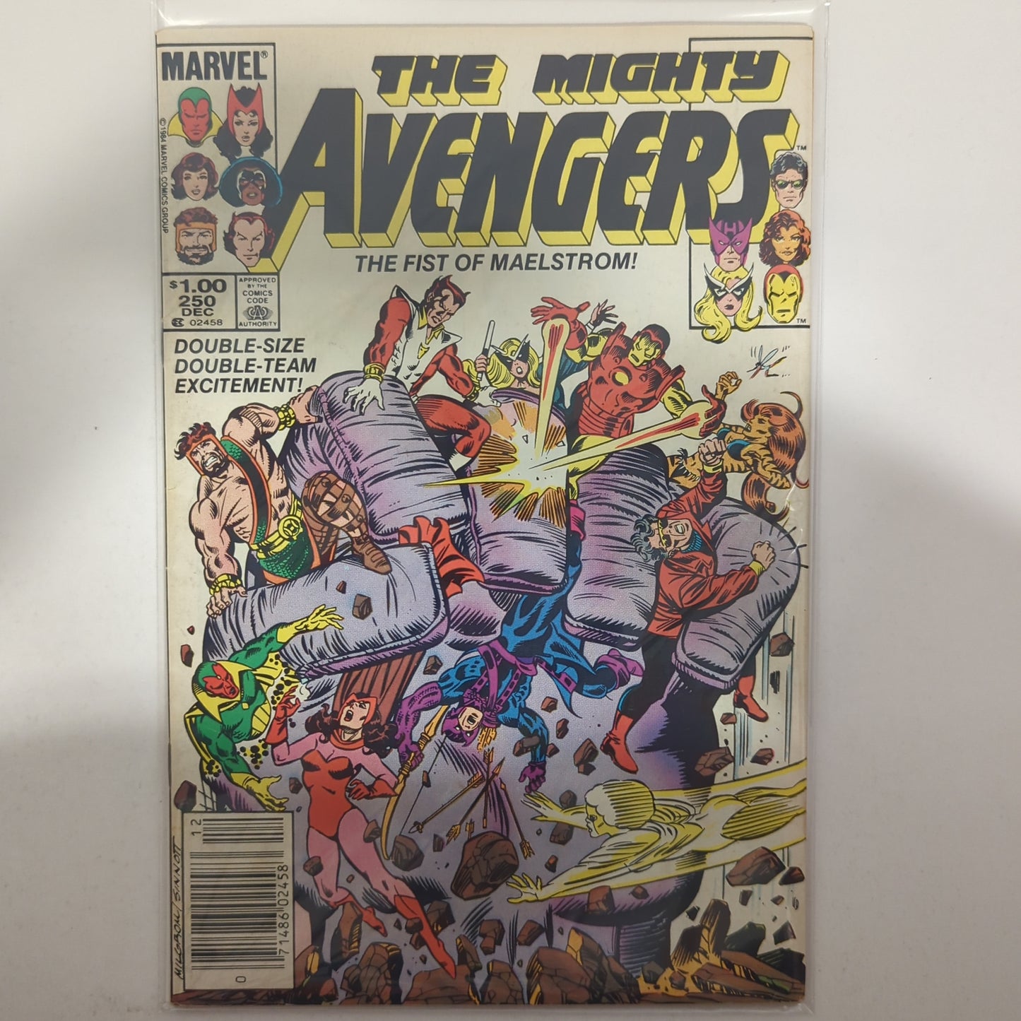 Avengers #250 Newsstand