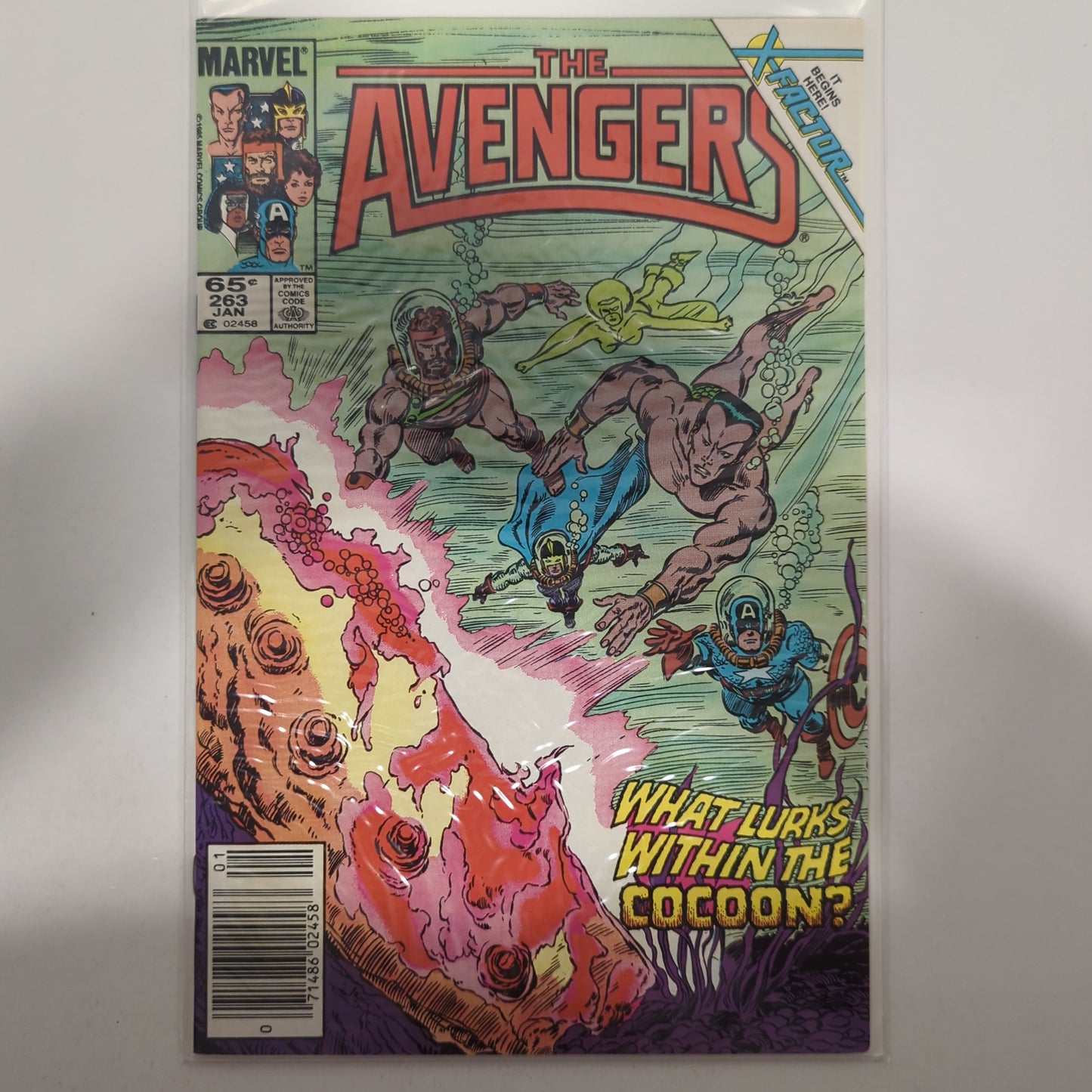 Avengers #263 Newsstand