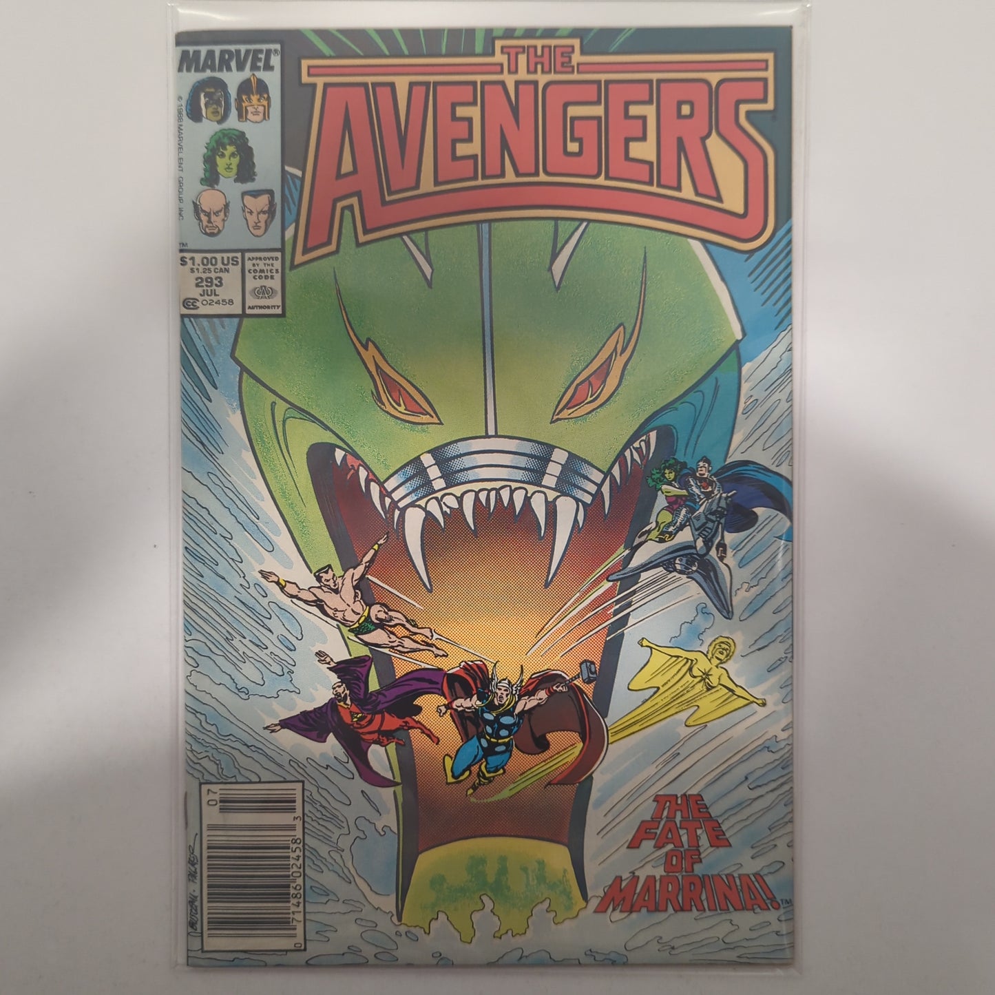 Avengers #293 Newsstand