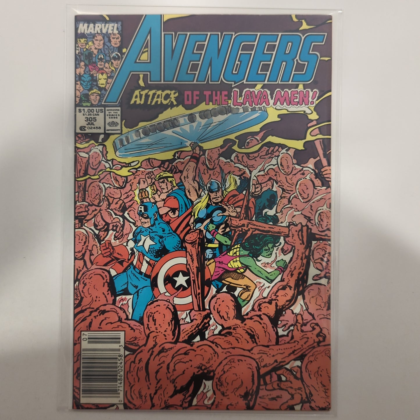 Avengers #305 Newsstand