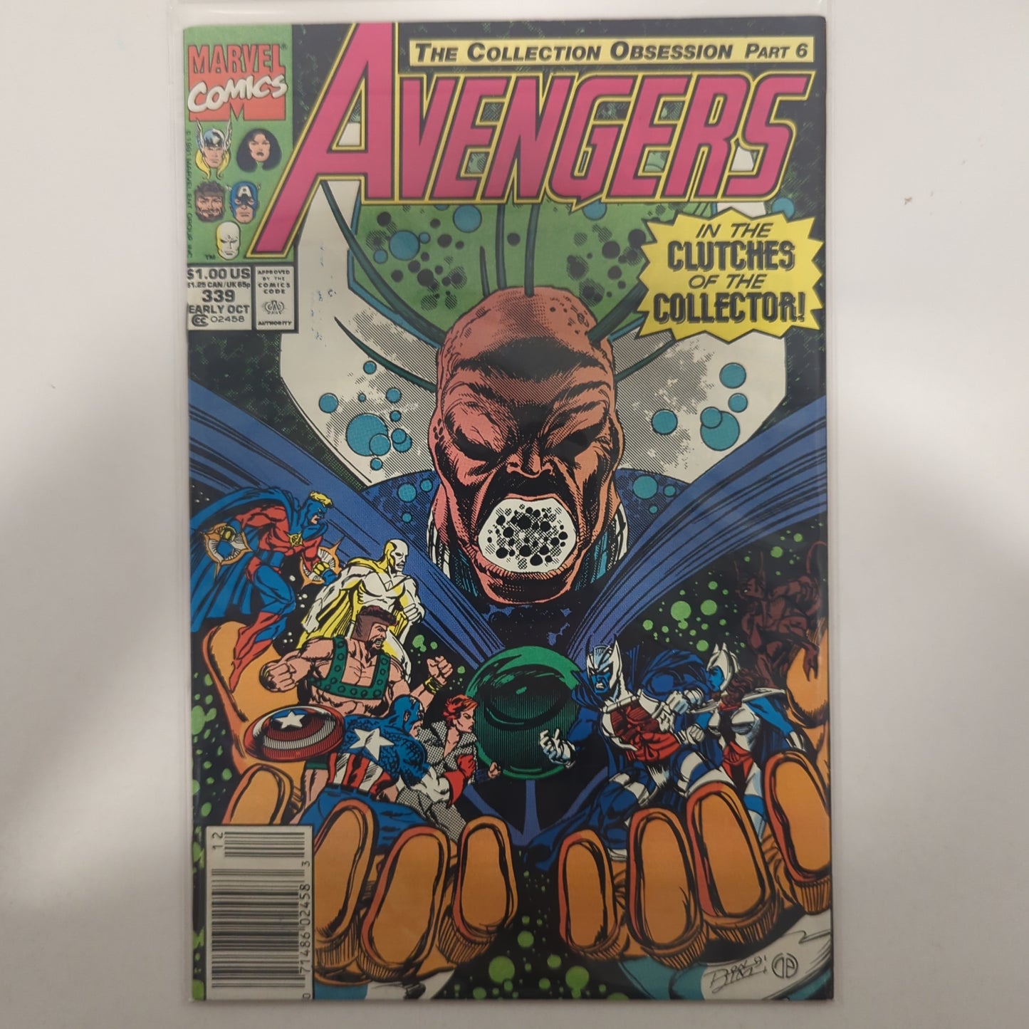 Avengers #339 Newsstand