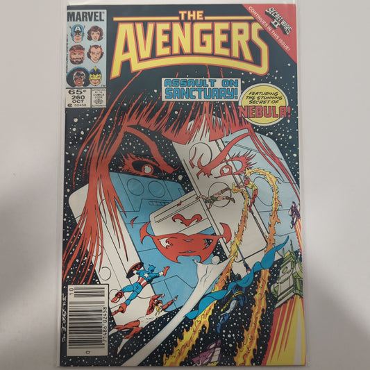 Avengers #260 Newsstand