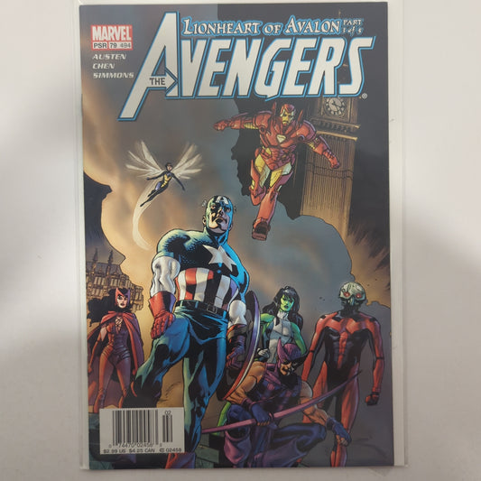 Avengers #494 Newsstand