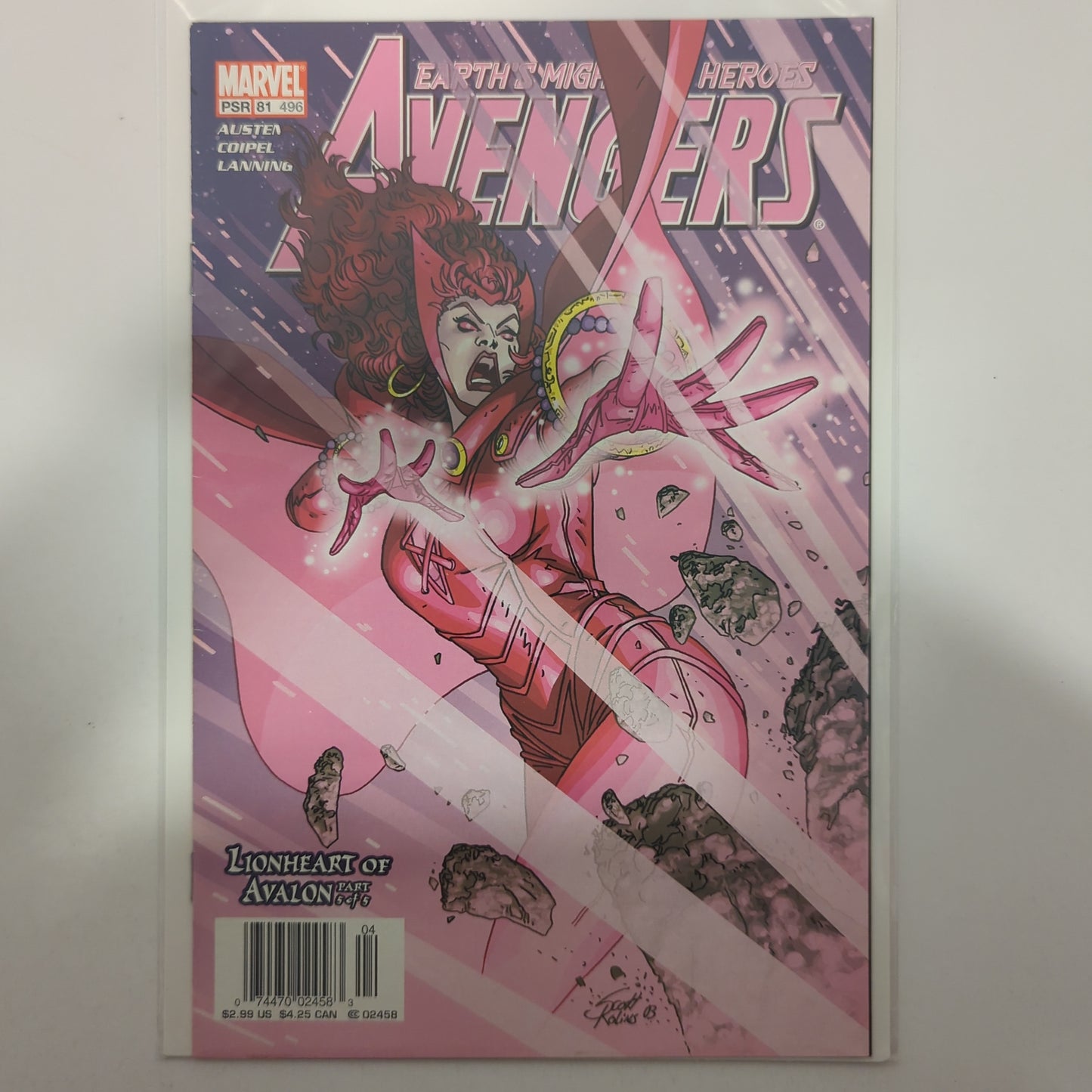 Avengers #496 Newsstand