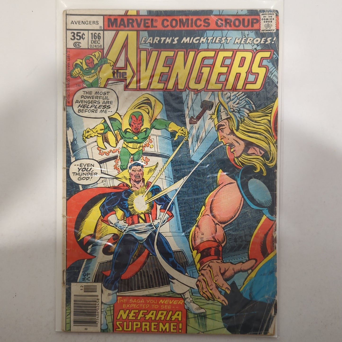 Avengers #166 Newsstand