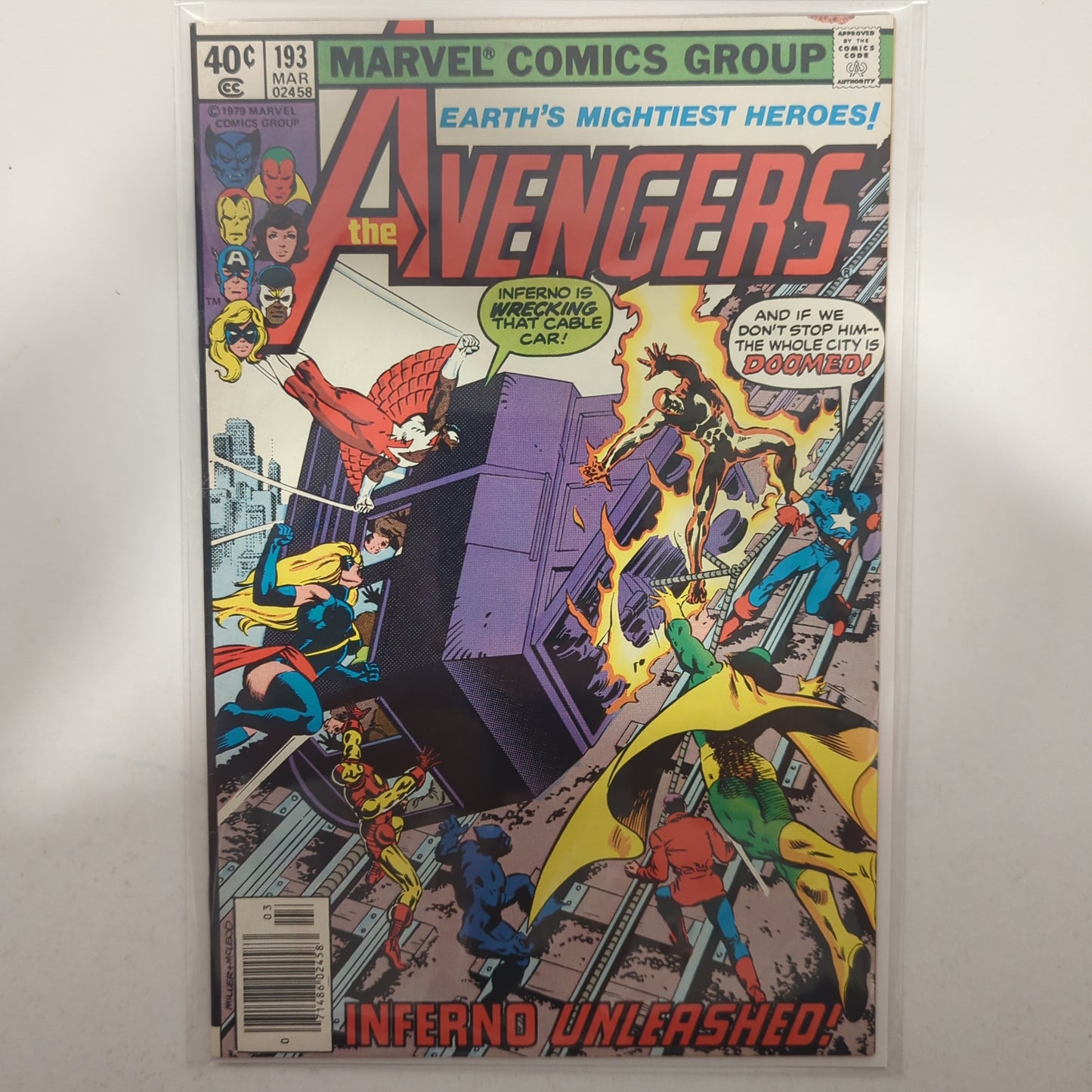Avengers #193 Newsstand