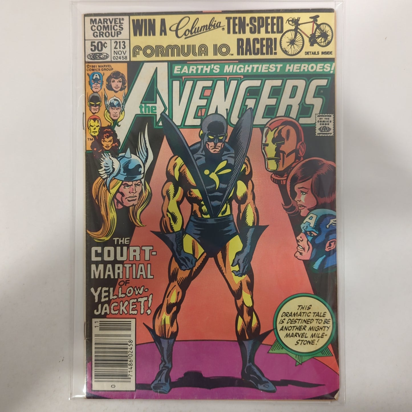 Avengers #213 Newsstand