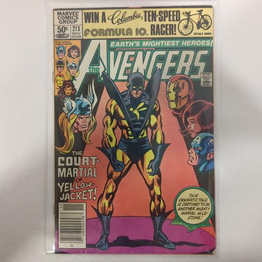 Avengers #213 Newsstand