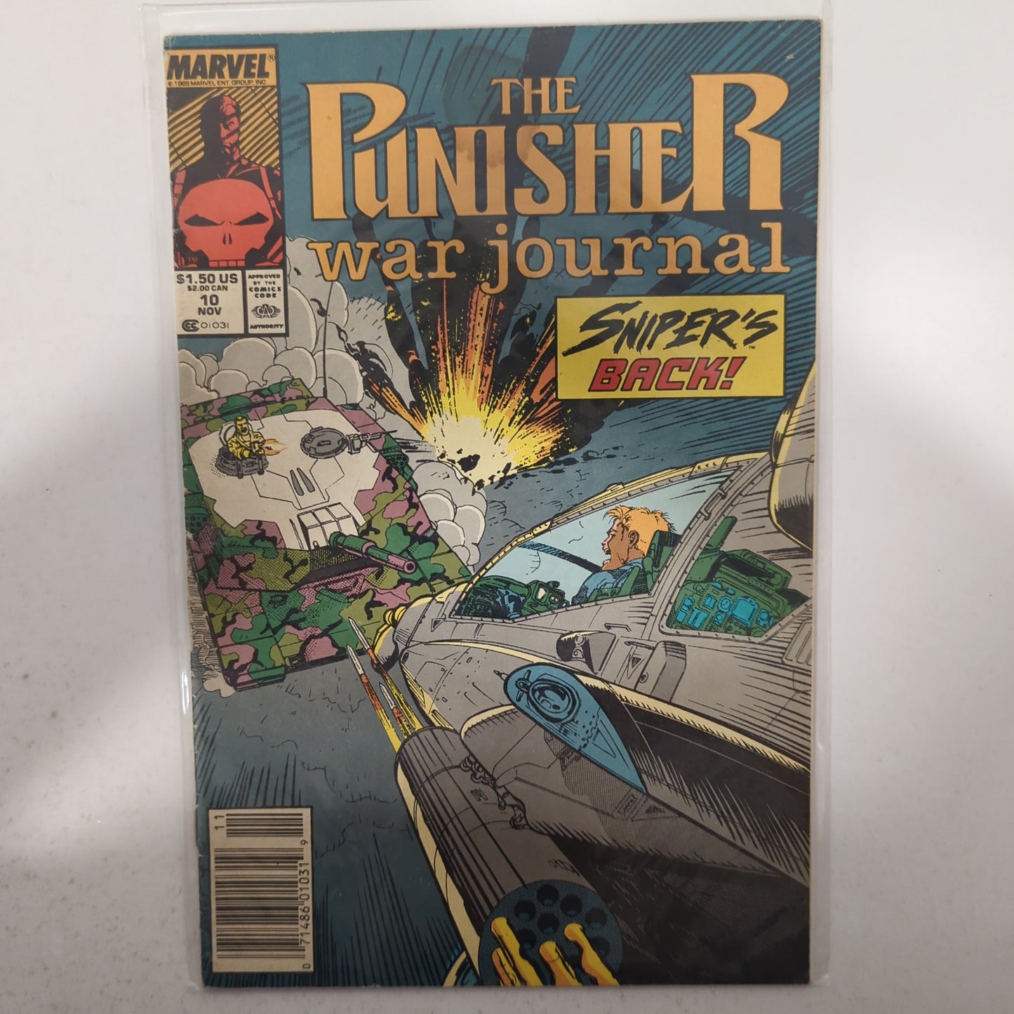 The Punisher War Journal #10 Newsstand