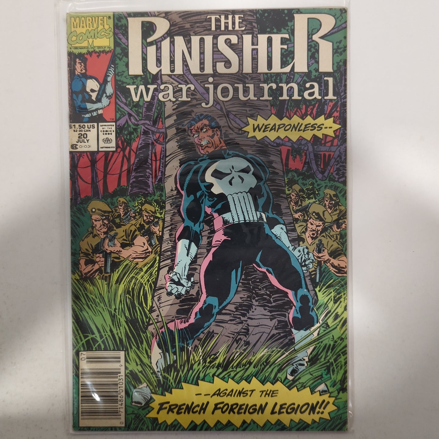 The Punisher War Journal #20 Newsstand