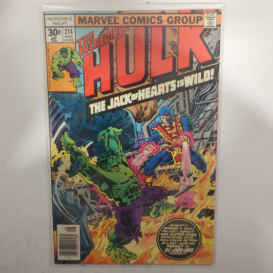 The Incredible Hulk #214 Newsstand