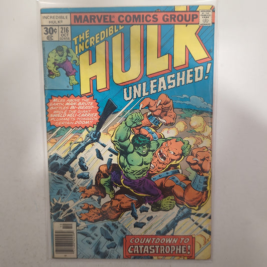 The Incredible Hulk #216 Newsstand