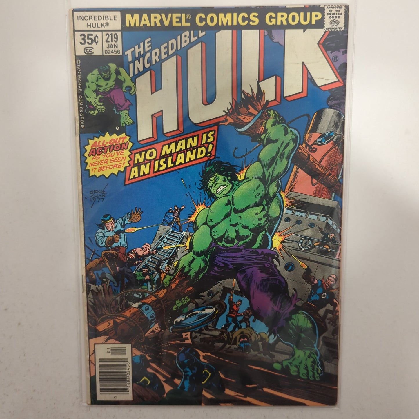 The Incredible Hulk #219 Newsstand