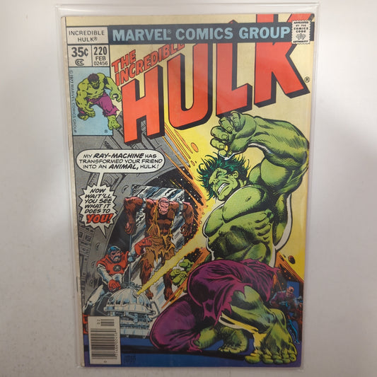 The Incredible Hulk #220 Newsstand