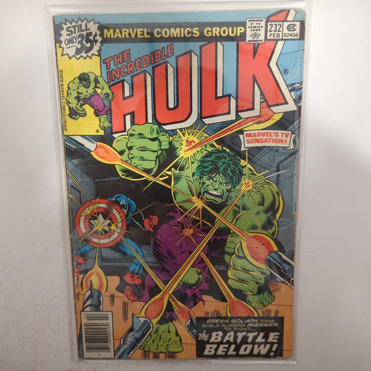 The Incredible Hulk #232 Newsstand