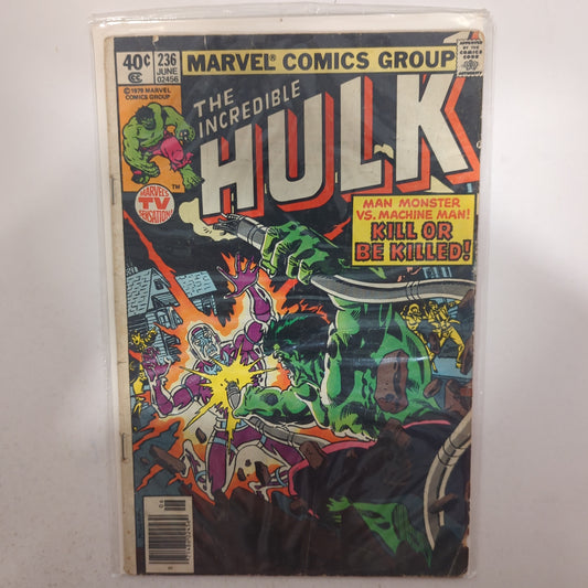 The Incredible Hulk #236 Newsstand Low Grade