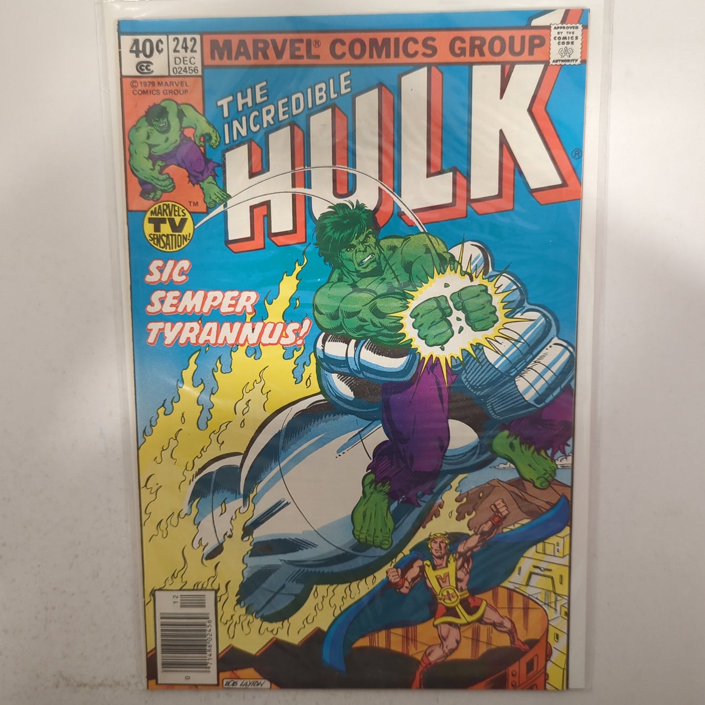 The Incredible Hulk #242 Newsstand