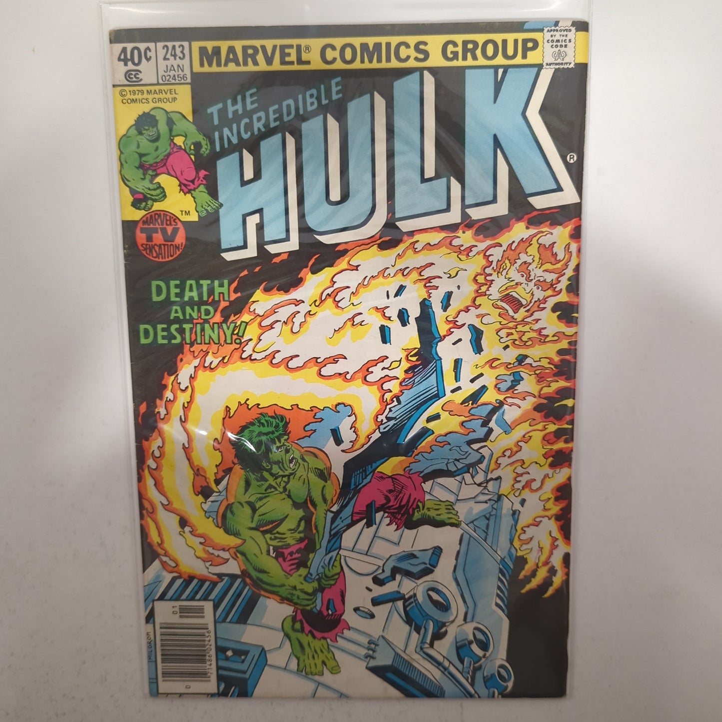 The Incredible Hulk #243 Newsstand
