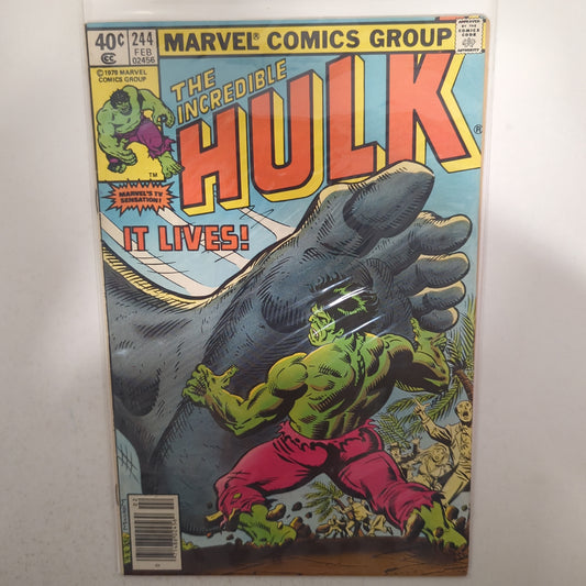 The Incredible Hulk #244 Newsstand