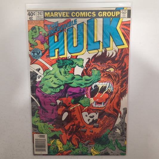 The Incredible Hulk #247 Newsstand