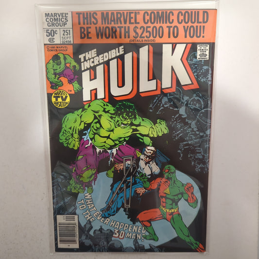 The Incredible Hulk #251 Newsstand